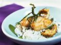 Risotto mit gebratenem Steinbeißer und Estragon Rezept