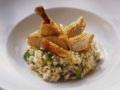 Risotto mit Lauch und Maispoulardenbrust Rezept