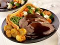 Roastbeef auf englische Art mit Yorkshire Pudding Rezept