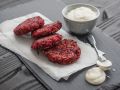 Rösti mit Rote Bete, Kokosnuss und Meerrettichsahne Rezept