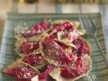 Rote-Bete-Ravioli mit Mohnbutter Rezept