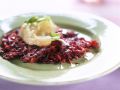 Rote-Bete-Reibekuchen mit Apfelmus Rezept