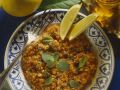Rote Linsen mit Bulgur Rezept
