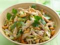 Salat mit Hähnchen, Kichererbsen und Cashewkernen Rezept