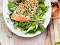 Salat mit Lachs Rezept