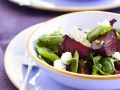 Salat mit Roter Bete, Spinat und Feta Rezept