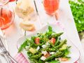 Salat mit Spargel und Rhabarber Rezept