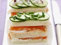 Sandwich mit Lachs und Ei Rezept