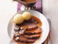 Sauerbraten mit Klößen Rezept