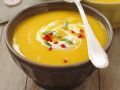 Scharfe Kürbissuppe mit Kokosmilch Rezept