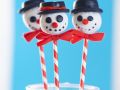 Schneemann-Cake-Pops Rezept