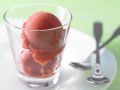 Schnelles Erdbeersorbet Rezept