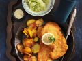 Schnitzel mit Bratkartoffeln Rezept