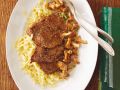 Schnitzel mit Pfifferlingen und Spätzle Rezept
