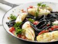 Schwarze Tintenfisch-Pasta Rezept