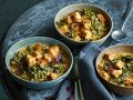 Schwarzkohl-Curry mit Tofu Rezept