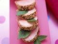 Schweinefilet in Sesammantel mit Dip Rezept