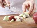 Schweinefilet mit Kürbis-Apfel-Gemüse Zubereitung Schritt 8 Schweinefilet mit Kürbis-Apfel-Gemüse Zubereitung Schritt 8