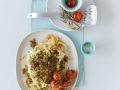 Seelachs mit Pesto-Haube Rezept