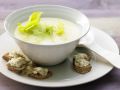 Selleriesuppe mit Blauschimmelkäse-Crostini Rezept