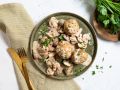 Semmelknödel mit Rahmpilzen – smarter Rezept