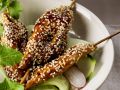 Sesam-Hähnchen am Spieß Rezept
