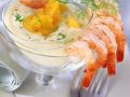 Shrimps mit Joghurtdip Rezept