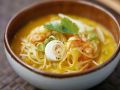 Shrimpssuppe mit Nudeln aus Singapur Rezept