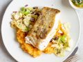 Skrei mit Rübenstampf und Meerrettich-Salsa Rezept