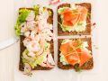 Smørrebrød mit Räucherlachs Rezept