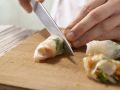 Sommerrollen mit Garnelen Zubereitung Schritt 10