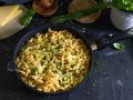 Spätzlepfanne mit Käse und Zwiebeln Rezept