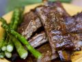 Spareribs mit grünem Spargel Rezept