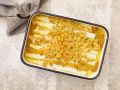 Spargel mit Käse und Speck gratiniert Rezept