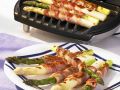 Spargel mit Speck vom Grill Rezept
