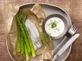 Spargel auf Schollenfilet Rezept