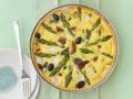 Spargelkuchen mit Ziegenkäse und getrockneten Tomaten Rezept
