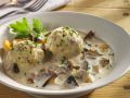Speckknödel mit Pilzsoße Rezept