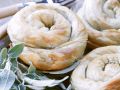 Spinat-Feta-Schnecken Rezept