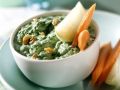 Spinat-Walnuss-Dip zu Rohkost Rezept