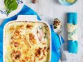 Spinatauflauf mit Lachs Rezept