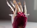 Sprotten mit Rote-Bete-Espuma Rezept