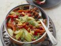 Stangensellerie-Paprika-Gemüse Rezept