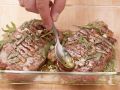 Steak aus der hohen Rippe in Kräutern mariniert Rezept