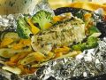 Steinbeißerfilet mit Gemüse und Kartoffeln aus der Folie Rezept