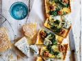 Stilton-Spinat-Tarte mit Walnüssen Rezept