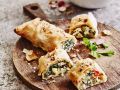 Strudel mit Mangold und Schafskäse Rezept