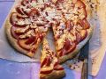 Süße Pflaumen-Pizza Rezept