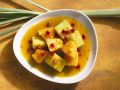 Süßes Curry mit Melone und Granatapfel Rezept