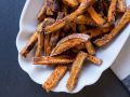 Süßkartoffel-Pommes aus dem Ofen Rezept